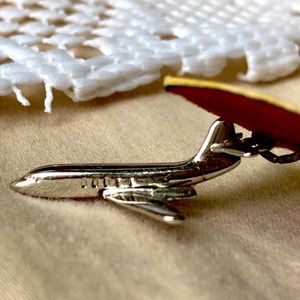 Sterling Silver Airplane Charm